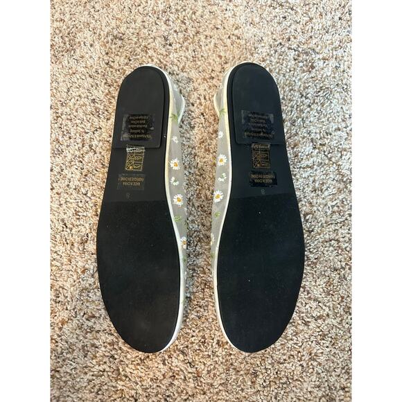 New Jeffrey Campbell Floral Mesh Flats - Picture 6 of 7